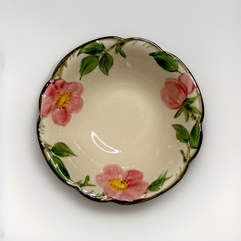 Franciscan Earthenware Desert‎ Rose 5.5" Fruit/Dessert Bowl – USA 1963 To 1973